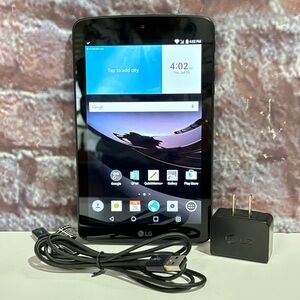 LG G Pad F 7.0 LG-LK430 Sprint 8GB Black With Charger Excellent.